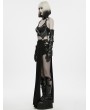 Punk Rave Black Gothic Dark Spiked Chain Body Harness
