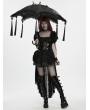 Punk Rave Black Glamorous Gothic Umbrella