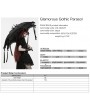 Punk Rave Black Glamorous Gothic Umbrella