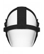 Punk Rave Black Gothic Post Apocalyptic Punk Rivet Mesh Face Mask
