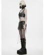 Punk Rave Metal Gothic Midnight Cross Layered Chain Harness