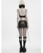 Punk Rave Metal Gothic Midnight Cross Layered Chain Harness
