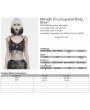 Punk Rave Metal Gothic Midnight Cross Layered Chain Harness