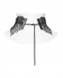 Punk Rave Black Gothic Dark Night Bat Lace Choker