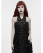 Punk Rave Black Gothic Dark Skull Chest Chain Harness