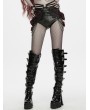 Punk Rave Black Gothic Bloody Rose Lace Hip Chains Harness