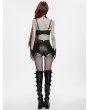 Punk Rave Black Gothic Rose Lace Hip Chains Harness