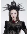 Eva Lady Black Gothic Skull Rose Cathedral Headdress