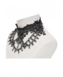 Eva Lady Black and Silver Retro Gothic Cross Beaded Necklace