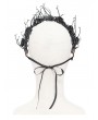 Eva Lady Black Gothic Branch Rose Crown Headdress