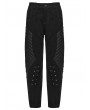 Punk Rave Black Gothic Punk Street Hardcore Pants for Men
