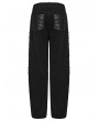 Punk Rave Black Gothic Punk Street Hardcore Pants for Men