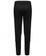 Punk Rave Black Gothic Punk Decadent Techwear Pants for Men
