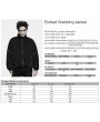 Punk Rave Black Gothic Etched Webbing Sweatshirt Jacket for Men