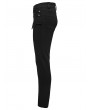 Punk Rave Black Gothic Baron Dual-Pocket Uniform Trousers for Men