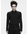 Punk Rave Black Gothic Punk Metal Claw T-shirt for Men