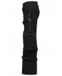 Punk Rave Black Gothic Ruins Walker Tactical Pants for Men