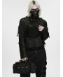 Punk Rave Black Gothic Cyberpunk Commuter Tactical Backpack
