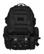 Punk Rave Black Gothic Cyberpunk Commuter Tactical Backpack