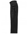 Punk Rave Black Gothic Techwear Two-Way Wear Trousers for Men