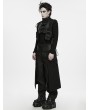 Punk Rave Black Gothic Techwear Punk Skirt for Men