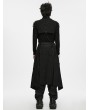Punk Rave Black Gothic Techwear Punk Skirt for Men