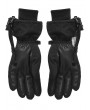 Punk Rave Black Gothic Punk Techwear Gloves for Men