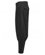Punk Rave Black Gothic Military Cargo Pants for Men