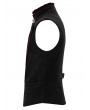 Punk Rave Black and Red Gothic Embossed Applique Court Vest for Men