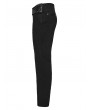 Punk Rave Black Gothic Dark Pattern Slim Pants for Men