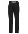 Punk Rave Black Gothic Dark Pattern Slim Pants for Men