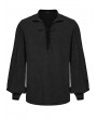 Punk Rave Black Gothic Ruins Era Lace-Up Lantern Sleeve Shirt for Men