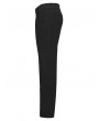 Punk Rave Black Dark Gothic Embossed Trimmed Trousers for Men