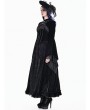 Dark in Love Black Gothic Victorian Velvet Flare Sleeves Shrug for Women