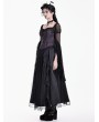 Dark in Love Purple Victorian Gothic Jacquard Overbust Corset Top for Women