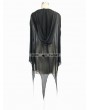 Devil Fashion Black Gothic Bat Style Hooded Cape for Women
