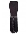 Punk Rave Gothic Lace Mermaid Half Skirt  