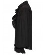 Punk Rave Black Steampunk Long Sleeve Shirt for Men
