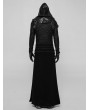 Punk Rave Black Gothic Retro Jacquard Skirt for Men
