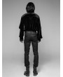 Punk Rave Black Retro Gothic Trousers for Men