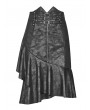 Punk Rave Black Gothic Punk High Waist Stretch Half Skirt 
