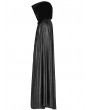 Punk Rave Black Gothic Retro Mystic Hooded Cloak for Men