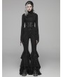 Punk Rave Black Gothic Punk PU Harness for Women