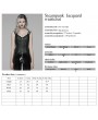 Punk Rave Green Gothic Steampunk Jacquard Corset Top for Women
