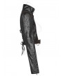 Punk Rave Coffee Gothic Steampunk Rivet Short Jacket for Women