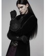 Punk Rave Black Gothic Victorian Luxuriant Nobility Gloves for Men