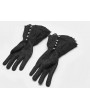 Punk Rave Black Gothic Victorian Luxuriant Nobility Gloves for Men