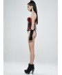 Punk Rave Black Gothic Futuristic Punk Latex Gloves