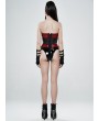 Punk Rave Black Gothic Futuristic Punk Latex Gloves