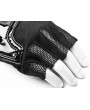 Punk Rave Black Gothic Futuristic Punk Latex Gloves